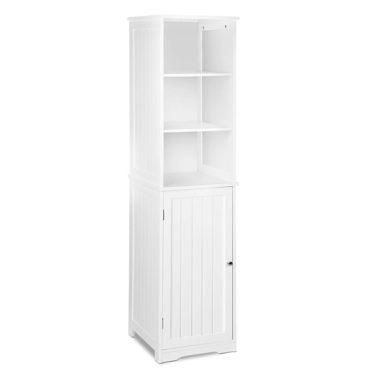 Bathroom Tallboy Storage White