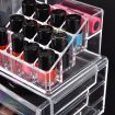 Cosmetic 10 Drawer Makeup Organizer Jewellery Box