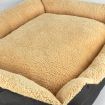 Deluxe Soft Washable Dog Cat Pet Warm Basket Bed XXL - Blue