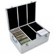 Aluminium CD Case DVD Case With Bluray Lock 500 Discs