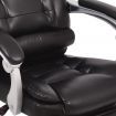 Executive PU Leather Office Computer Chair - Black