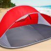 Pop Up Tent Camping Beach Red