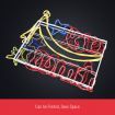 LED Merry Christmas Rope Lights - Colorful