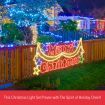 LED Merry Christmas Rope Lights - Colorful
