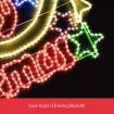 LED Merry Christmas Rope Lights - Colorful