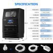 Maxkon 30kg Commercial Ice Cube Maker Machine Home Benchtop Countertop Fast Freezer