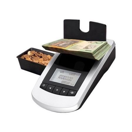 Money Counter for Coins and Banknotes Machine