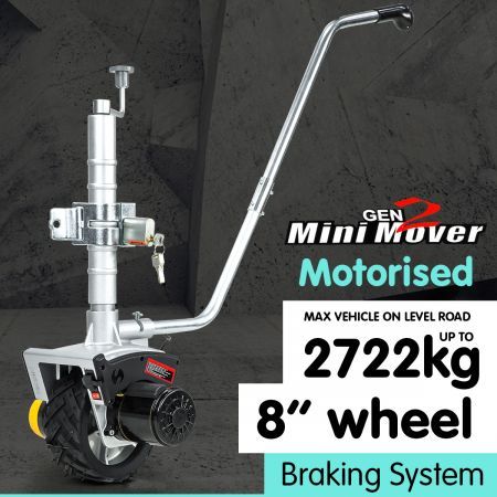 Gen2 12V Electric Motorised Jockey Wheel Mini Mover - 550W