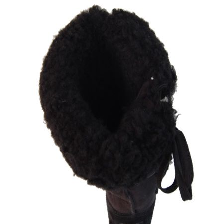sheepskin lace up ugg boots