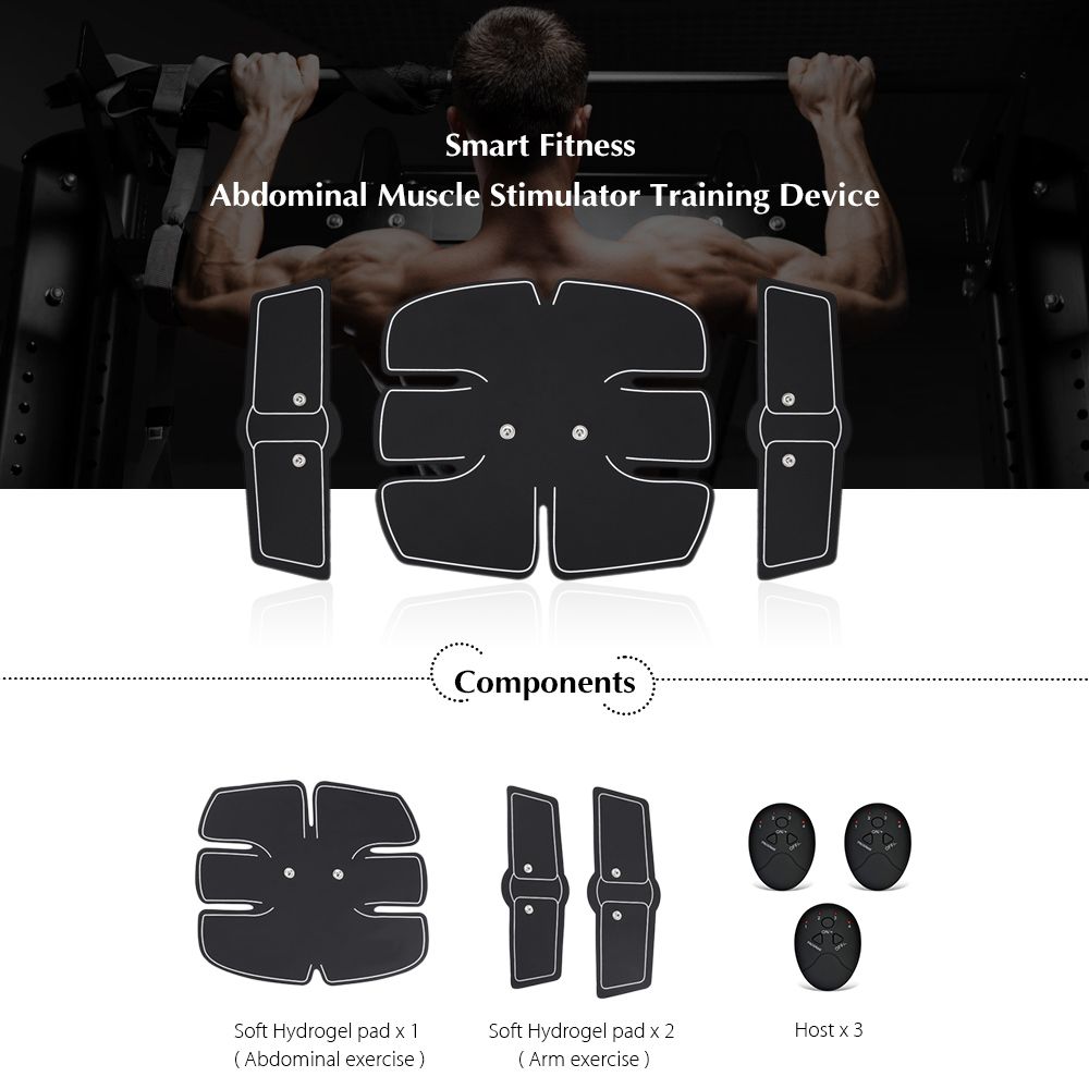 Smart Fitness Abdominal Muscle Stimulator Training Device
