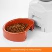 5.5L Automatic Dog Cat Pet Feeder Programmable Auto Pet Food Dispenser Bowl - White