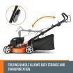 SHOGUN 3-In-1 Cordless Lawn Mower Self Propelled 18" 139cc 4 Stroke Petrol Lawnmower 