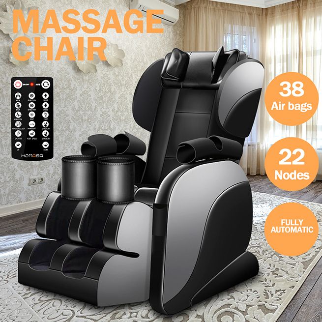 Homasa Full Body Electric Massage Chair Recliner Zero Gravity Shiatsu Heating Ebay 0324