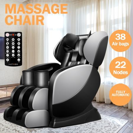 Electric Massage Chair Full Body Zero Gravity Shiatsu Recliner W/ Heat