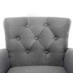 Artiss French Lorraine Chair Retro Wing - Grey