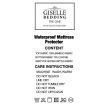Giselle Bedding Bamboo Mattress Protector - Double