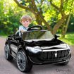 Rigo Kids Electric Ride On Car Toys Cars Horn Music Remote Control 12V Black