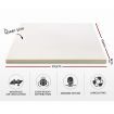 Giselle Bedding Memory Foam Mattress Topper 8cm Queen