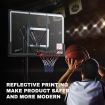 New 2.3-3.05m Portable Basketball Hoop Stand Backboard Net Ring Set Quick Adjust