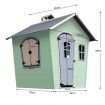 Wooden Outdoor Playhouse Kids Cubby House Cottage Children Toy Play