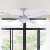 Devanti 52'' Ceiling Fan AC Motor w/Light w/Remote - White