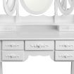 Artiss Dressing Table and Stool - White