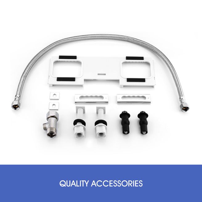 NonElectric Bidet Toilet Seat Cover Hygiene Washlet Dual Nozzle Sprayer Bathroom Shattaf