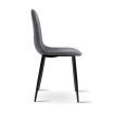 Artiss Dining Chairs Set of 4 Velvet Curved Slope Grey