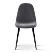 Artiss Dining Chairs Set of 4 Velvet Curved Slope Grey