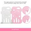 Baby Playpen Kids Safety Gate Barrier Fence Room Enclosure Interactive Activity Centre Toddler Play Yard Frog Girl 16 Panels