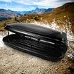 500L Universal Car Roof Box Dual Open Vehicle Rack Rooftop Luggage Pod Basket Cargo Storage Carrier