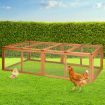 i.Pet Chicken Coop Rabbit Hutch 180cm Extra Large Wooden Chicken House Run XL Hen Cage