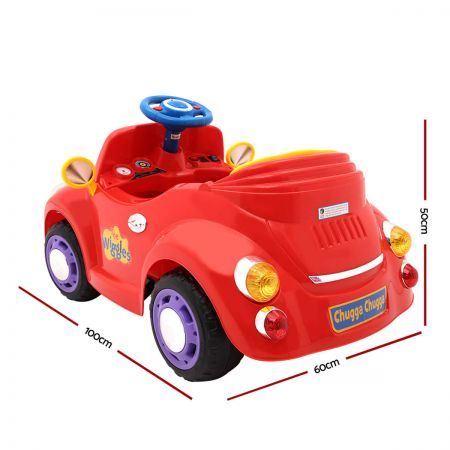 wiggles big red car ride on target