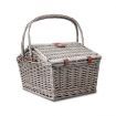 Alfresco 4 Person Picnic Basket Set Baskets Insulated Blanket Bag