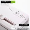 Kitchen Vacuum Food Sealer Sous Vide Machine 100W WHITE