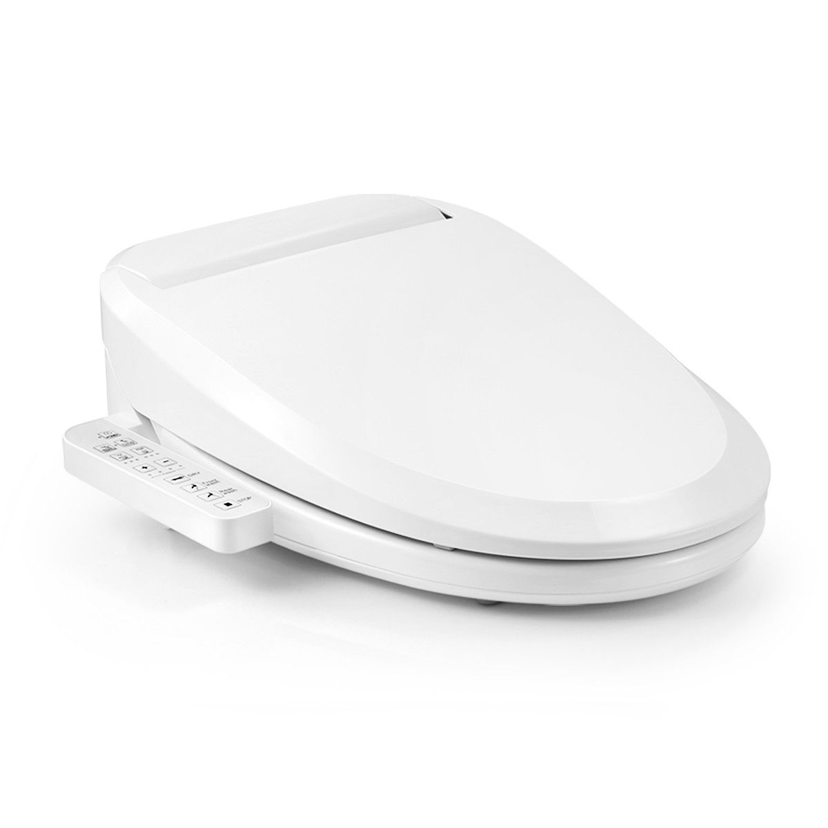 New Electric Toilet Bidet Seat Warmer Washlet Combo Bathroom Heated