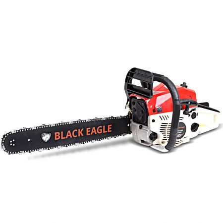 NEW BlackEagle 62cc Commercial Petrol Chainsaw EStart 20" Chain Saw Tree Pruning