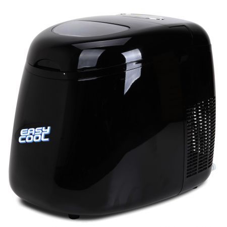Easy Cool Portable 2L Ice Cube Maker Machine Black