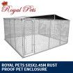 NEW Pet Dog Kennel Enclosure Playpen Puppy Run Exercise Fence Cage Play Pen KE50