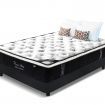 DOUBLE Mattress Euro Top 9 Zone Pocket Spring Latex Memory Foam Chiropractic