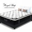 DOUBLE Mattress Euro Top 9 Zone Pocket Spring Latex Memory Foam Chiropractic