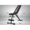 Powertrain Flat Home Gym Bench Adjustable Incline Decline FID