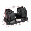 Powertrain 20kg Adjustable Home Gym Dumbbell