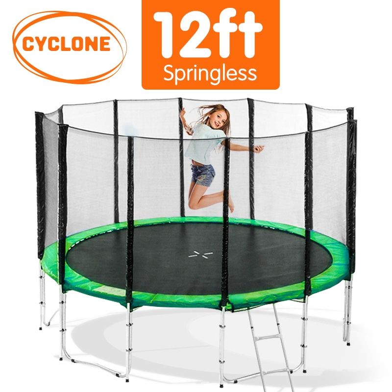 Cyclone 12ft Springless Trampoline