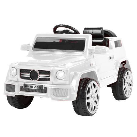 Mercedes Benz Inspired 12v Ride-On Kids Car Remote Control - White