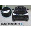 Range Rover Inspired 12v Ride-On Kids Car Remote Control - Black