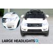 Range Rover Inspired 12v Ride-On Kids Car Remote Control - White