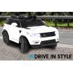 Range Rover Inspired 12v Ride-On Kids Car Remote Control - White