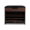 Artiss 12 Pairs Shoe Cabinet Organiser Wooden Storage Bench Stool