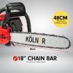 Kolner 45.2cc 18in Petrol Chainsaw